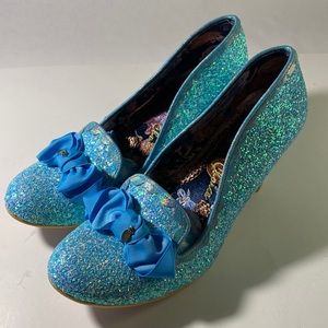 Irregular Choice Kanjanka Blue 43 Asylum Creation. New In Box Us 11